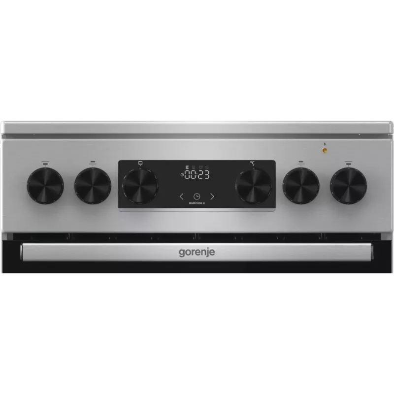 Fogão Gorenje GECS5C70XA fogão independente elétrico placa vitrocerâmica aço inoxidável