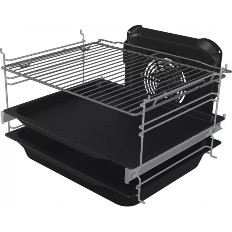 Fogão Gorenje GECS5C70XA fogão independente elétrico placa vitrocerâmica aço inoxidável