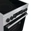Fogão Gorenje GECS5C70XA fogão independente elétrico placa vitrocerâmica aço inoxidável