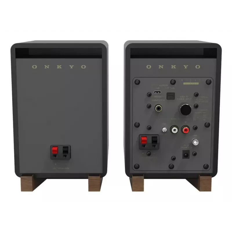 Altifalantes Onkyo GX-10DB 2 vias 2.0, com fios e sem fios, 30 W RMS, preto
