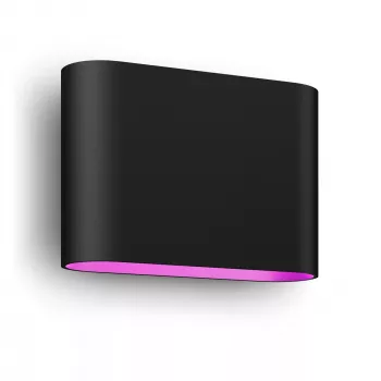 Aplique de parede Philips Hue Dymera Preto LED Interior/Exterior 160 mm, 220–240V