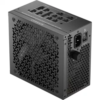 Fonte de alimentação CORSAIR RMx Shift Series RM1000x 1000W ATX 24 pinos 80 PLUS Gold, preto, ventoinha de 140mm