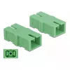Acoplador de fibra ótica SC simplex fêmea para SC simplex fêmea 4 unid. DeLOCK 85923