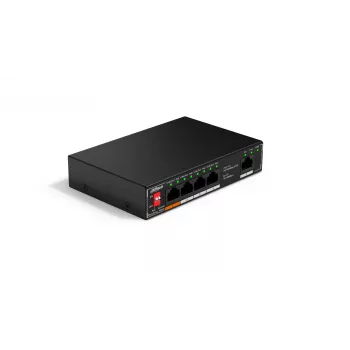 Dahua Technology PoE SF1005P Unmanaged L2 Fast Ethernet (10/100) Power over Ethernet (PoE) preto