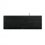 Teclado CHERRY Stream JK-8502DE-2 USB QWERTZ alemão preto com fio 115 teclas