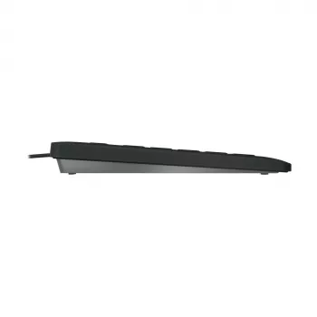 Teclado CHERRY Stream JK-8502DE-2 USB QWERTZ alemão preto com fio 115 teclas