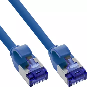 InLine 74933B cabo de rede azul 0,3 m Cat6a S/FTP (S-STP)