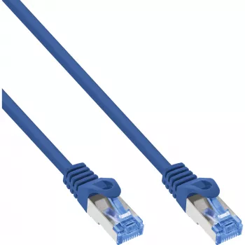 InLine 72603B cabo de rede azul 3 m Cat6a S/FTP (S-STP)