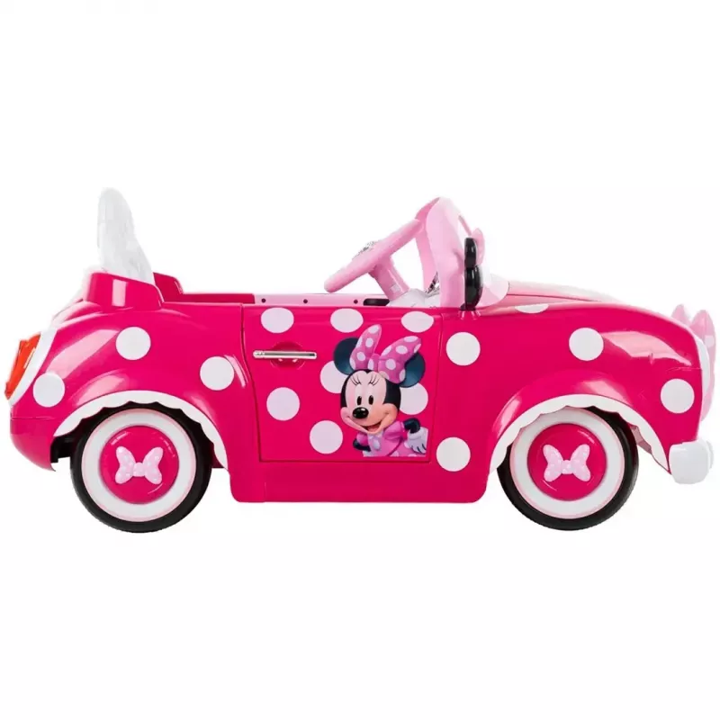 Huffy 17315W Minnie Mouse carro elétrico de empurrar para crianças