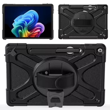 eSTUFF ES68290014-BULK capa para Microsoft Surface Pro 12, com alça de mão e de ombro