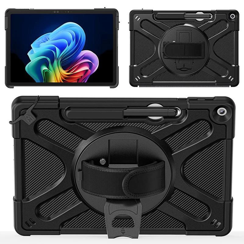 eSTUFF ES68290014-BULK capa para Microsoft Surface Pro 12, com alça de mão e de ombro