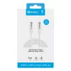 Sandberg USB-C para USB-C USB 3.2 Gen2 100W, 3m, 3 m, USB C, USB C, USB 3.2 Gen 2 (3.1 Gen 2), 10 Gbit/s, branco