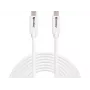 Sandberg USB-C>C USB 3.2 Gen2 100W, 5m, 5 m, USB C, USB C, USB 3.2 Gen 2 (3.1 Gen 2), 10 Gbit/s, branco