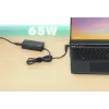 Fonte de alimentação universal para portátil/notebook Manhattan UE, 65 W, automática com 9 pontas de ficha, compatível com a maioria dos portáteis, ideal como fonte de alimentação de substituição, cabo de alimentação UE, compatível com, entre outros: Acer, Asus, Dell, Fujitsu, HP, Lenovo, Samsung, Toshiba e mais