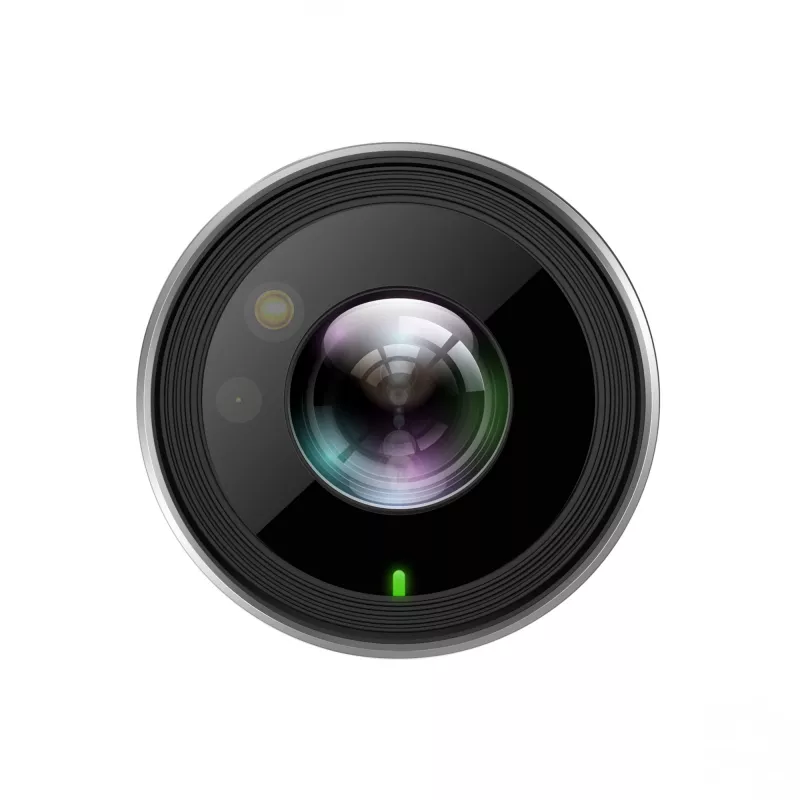 Webcam Yealink UVC30 Ultra HD 4K para PC – 8,51 MP, 3840×2160, USB 3.2 Gen 1, suporte de fixação, preto/prateado