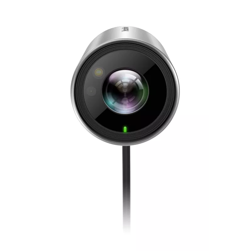 Webcam Yealink UVC30 Ultra HD 4K para PC – 8,51 MP, 3840×2160, USB 3.2 Gen 1, suporte de fixação, preto/prateado