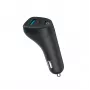 eSTUFF INFINITE Triple Car Charger carregador para automóvel, 100 W, 2x USB-C + 1x USB-A (ES631035)