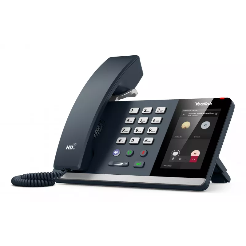 Telefone IP Yealink MP54 Microsoft Teams Edition com fios, telefone Android