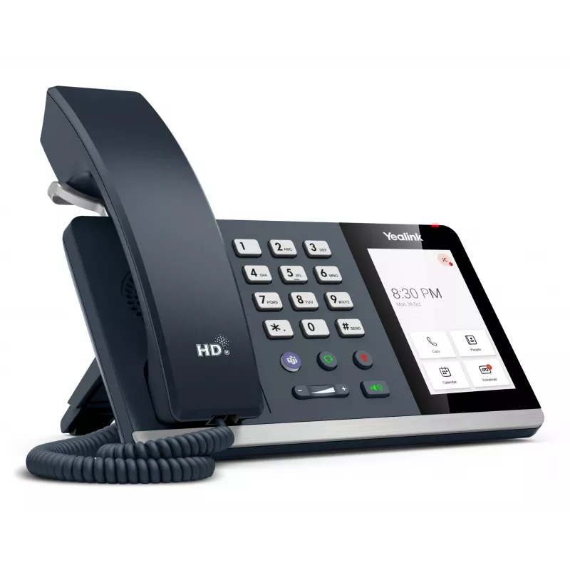Telefone IP Yealink MP54 Microsoft Teams Edition com fios, telefone Android