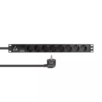 Unidade de distribuição de energia Lanview LVR-2MSCH-SPD-SCH8
