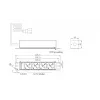 PDU de rack Lanview LVR-2MSCH-SCH-C13-4 – Unidade de distribuição de energia Lanview modelo LVR-2MSCH-SCH-C13-4