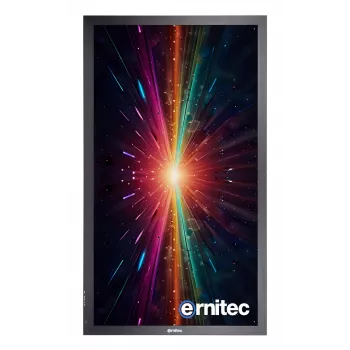 ERNITEC 55 polegadas 24/7 4K UHD Ecrã para interiores, ecrã profissional de 55 polegadas