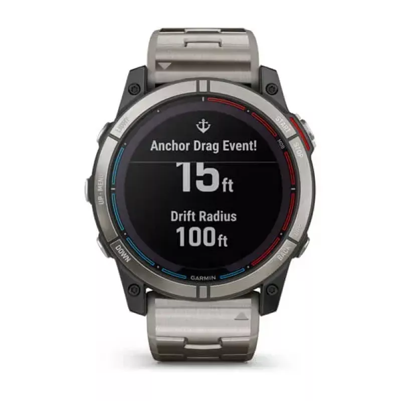 Smartwatch Garmin quatix 7X Solar 3,56 cm MIP 280x280 GPS Wi-Fi