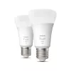 Philips Hue White A60 – lâmpada inteligente E27 – 1100 (pack de 2)