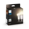 Philips Hue White A60 – lâmpada inteligente E27 – 1100 (pack de 2)