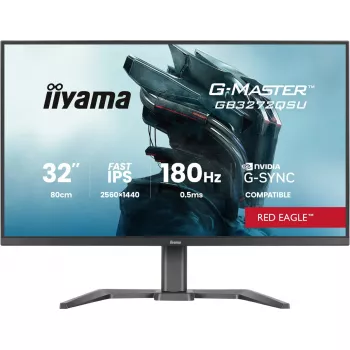 Monitor de computador iiyama G-MASTER GB3272QSU-B1 80 cm (31,5 polegadas) 2560 x 1440 píxeis Quad HD LED preto