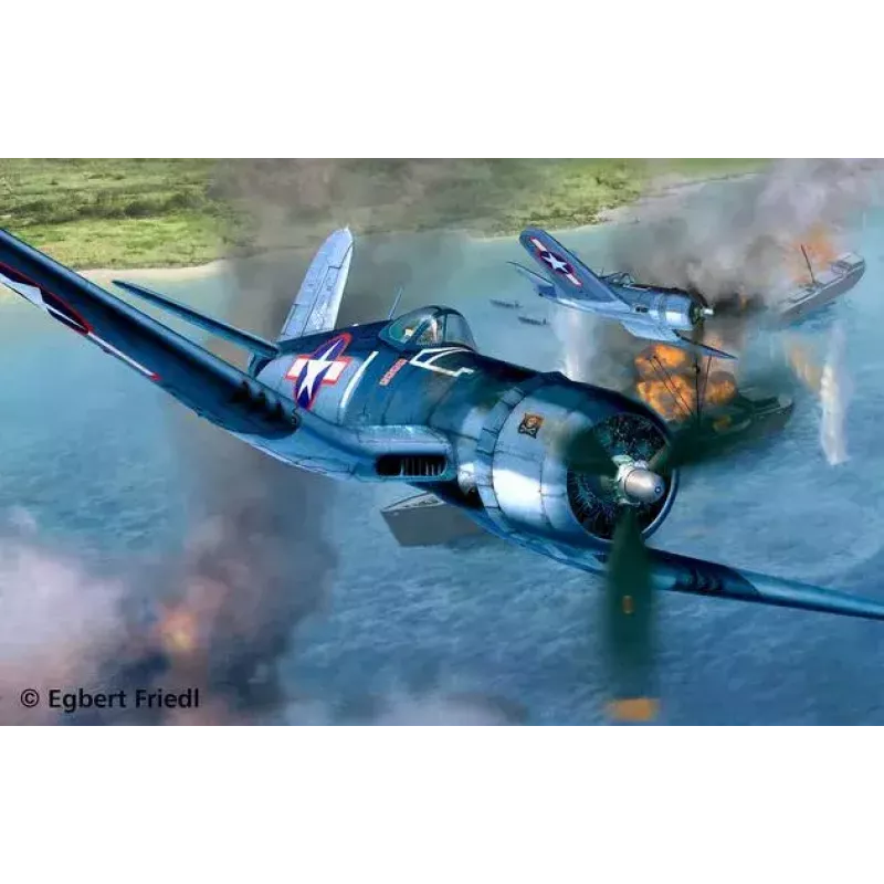 Modelo de avião Revell Vought F4U-1A CORSAIR