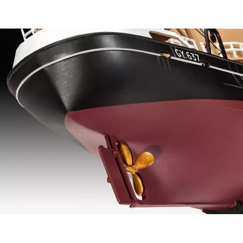 Modelo de embarcação de pesca Revell North Sea Trawler