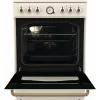 Fogão independente Gorenje GECS6B70CLI placa vitrocerâmica bege