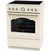 Fogão independente Gorenje GECS6B70CLI placa vitrocerâmica bege