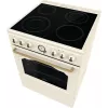 Fogão independente Gorenje GECS6B70CLI placa vitrocerâmica bege