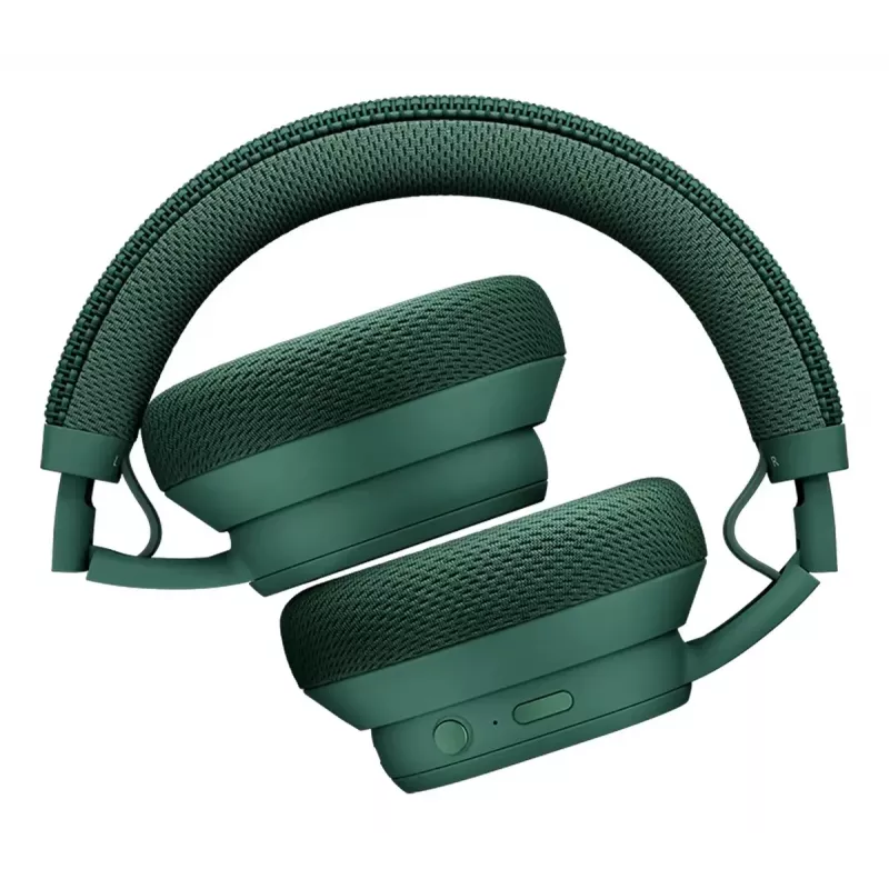 Auscultadores de arco sem fios Fairphone Fairbuds XL – Bluetooth, USB-C, chamadas e música, 20–20000 Hz, alcance 10 m, verde