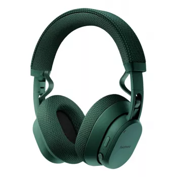 Auscultadores de arco sem fios Fairphone Fairbuds XL – Bluetooth, USB-C, chamadas e música, 20–20000 Hz, alcance 10 m, verde