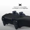 Comando Sony DualSense v3 preto — Bluetooth/USB, PS5, bateria integrada, USB-C, com fios e sem fios