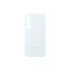 Capa de silicone para smartphone Samsung Galaxy S24 – branca, para ecrãs de 6,2 polegadas