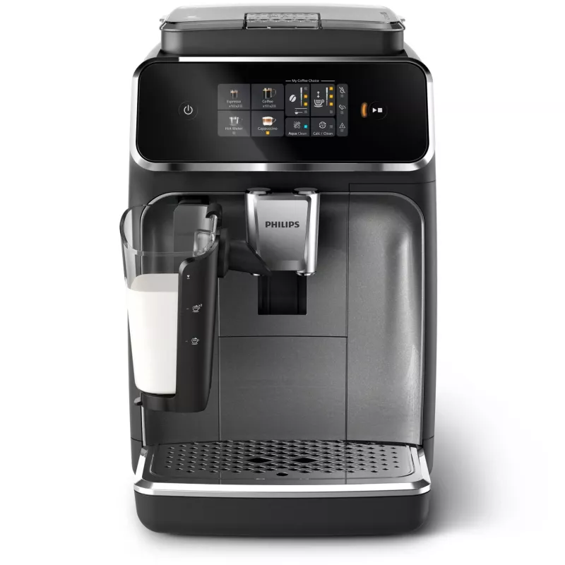 Philips Series 2300 EP2339/40 LatteGo máquina de café espresso automática, Black Panthera/Chrome