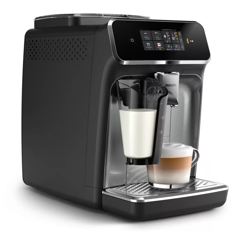 Philips Series 2300 EP2339/40 LatteGo máquina de café espresso automática, Black Panthera/Chrome