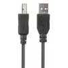 Cabo USB 2.0 LANBERG CA-USBA-15CU-0030-BK, USB A para USB B, 3 m, preto