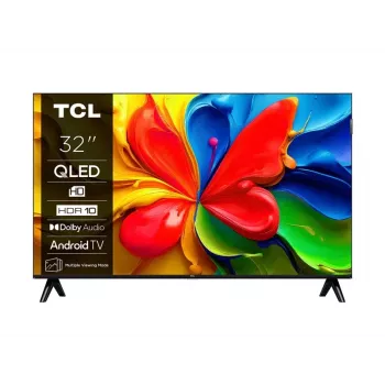 TV TCL 32V4C QLED 32 polegadas (81,3 cm) HD 1366×768 Wi‑Fi Ethernet preto