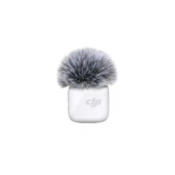 Transmissor de microfone bodypack sem fios DJI CP.RN.00000430.01 — 100–20000 Hz, pilha 3,87 V, até 11,5 h, branco, 26,1×26,6×16 mm