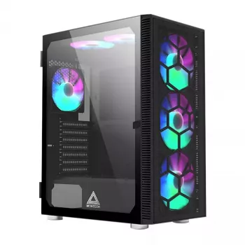 Caixa de PC Montech X3 GLASS Midi Tower preto