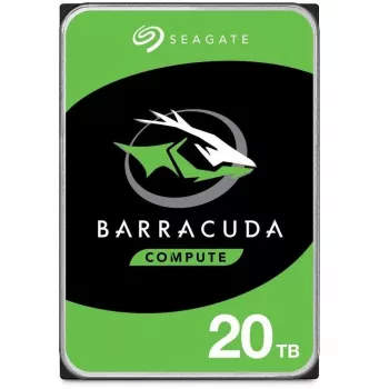 Disco interno Seagate Barracuda 20 TB 7200 rpm 512 MB 3,5 polegadas Serial ATA