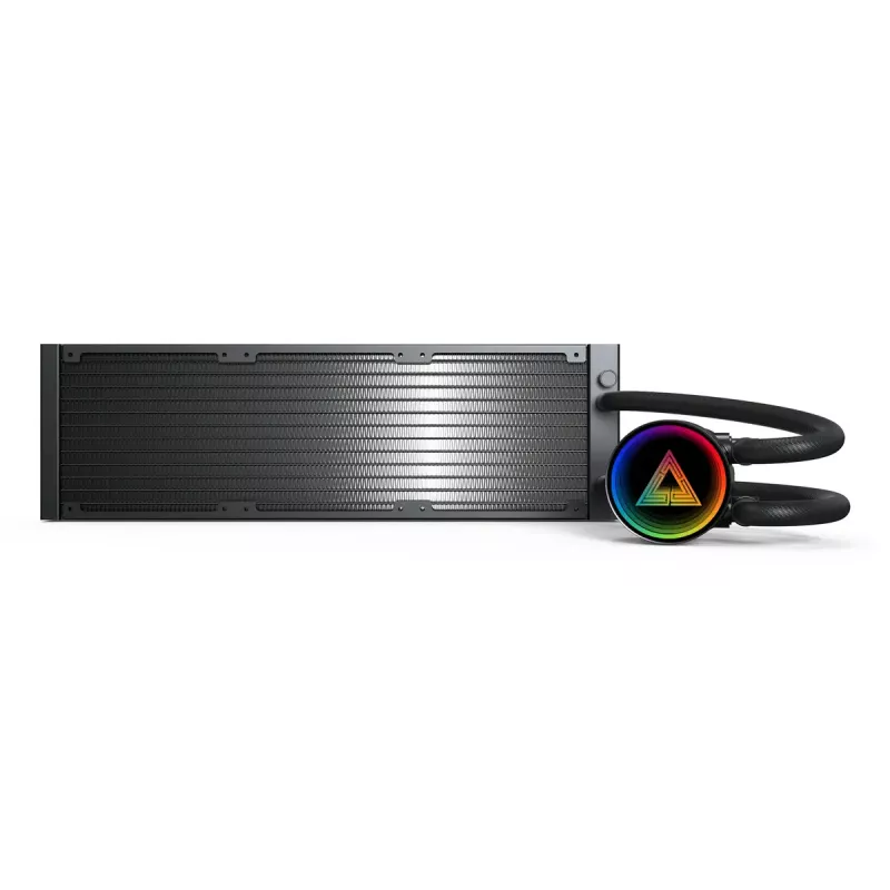 Refrigeração líquida all-in-one para processador Montech LightFlow ARGB 360 12 cm preto 1 unid.