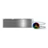 Refrigeração líquida all-in-one para processador Montech LightFlow ARGB 360 12 cm branco 1 unid.
