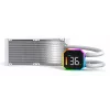 Refrigeração líquida all-in-one para processador Montech HyperFlow Digital 240 12 cm branco 1 unid.