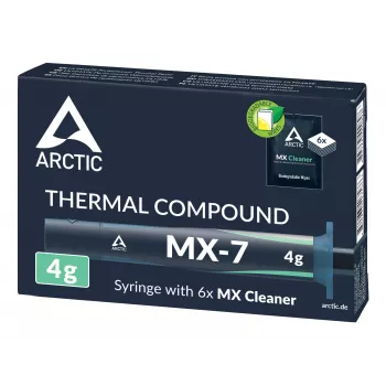 Pasta térmica Arctic MX-7, pasta para dissipador, material térmico de alto rendimento